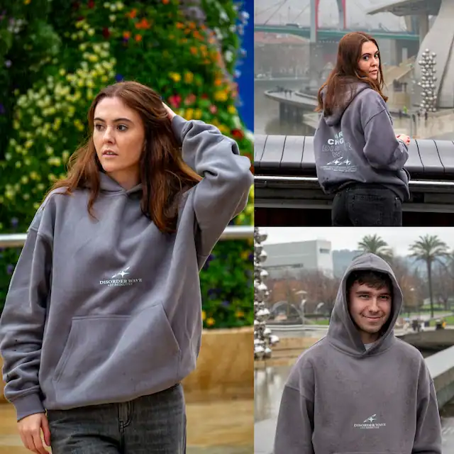 Sesión de fotos del nuevo drop de disorder wave